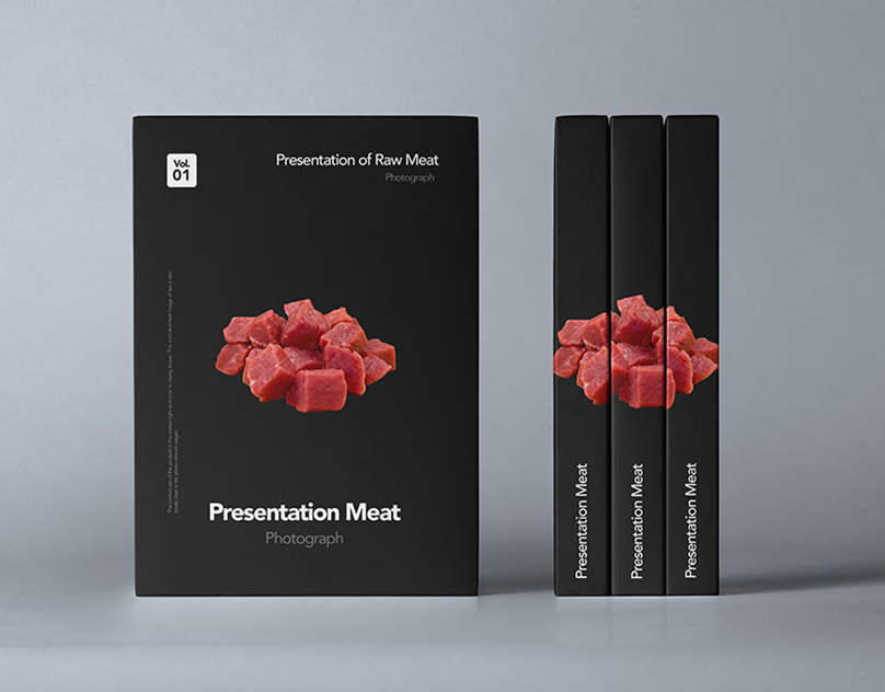 Presentation Of Raw Meat Photograph