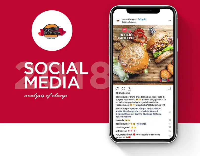 Packet Burger / Social Media
